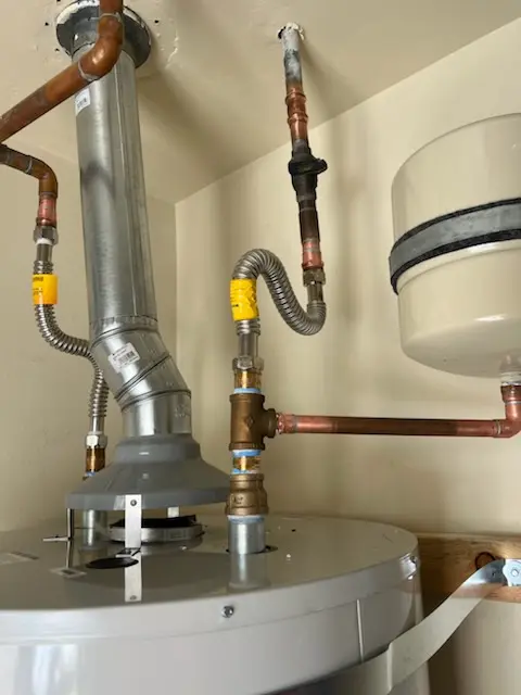 Water heater installation and plumbing repair in Wingate